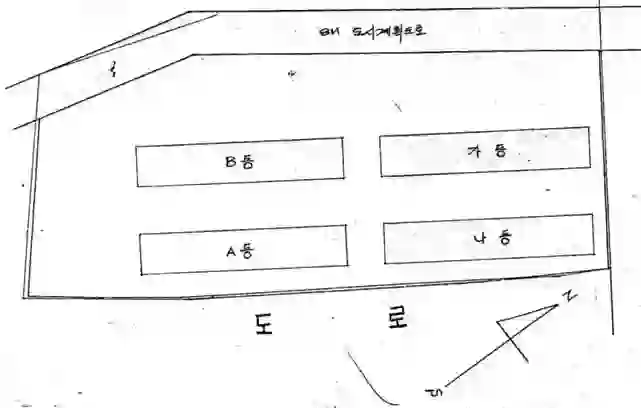 상칠랑연립 배치도 이미지